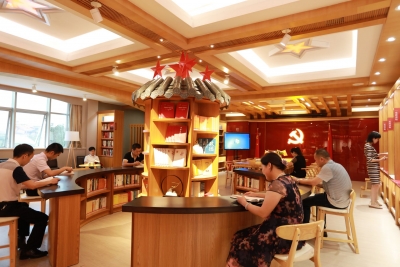 书香育廉！梅县区“学习强国学习平台阅览室”投入使用