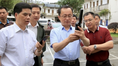 陈敏到平远督导检查防汛工作：打通防汛救灾工作的“最后一公里”