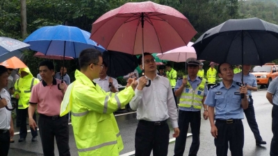 张爱军到五华检查督导防汛抗灾工作