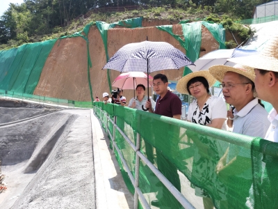 韩小林到大埔调研：树立安全质量意识保障项目建设 