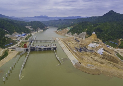 高陂水利枢纽遭遇开建以来最大洪水过境   