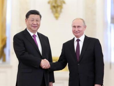 习近平同俄罗斯总统普京举行会谈