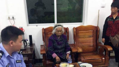 感动！端午节前，大埔民警帮八旬老太找到回家的路