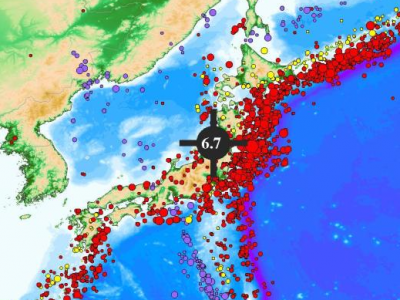日本6.7级地震致21人受伤，周内或再现6级强震