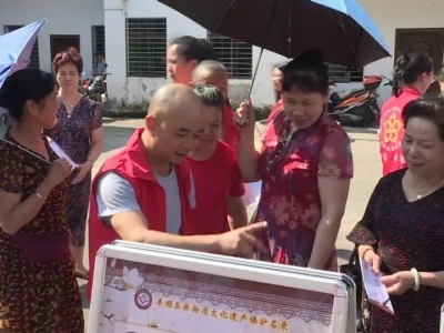 丰顺开展非遗进校园进社区文化志愿活动