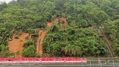 梅河高速五华岐岭段出现边坡滑塌，暂封闭禁行！来看绕行方案