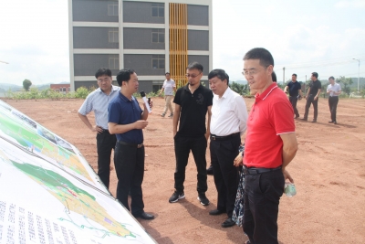 北京东方园林考察团到平远开展投资考察