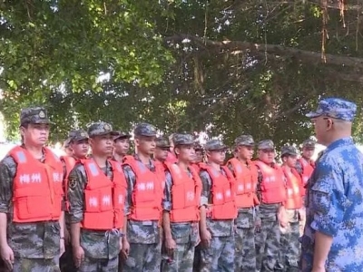 提高抢险抗险能力！丰顺轻舟分队举行集训