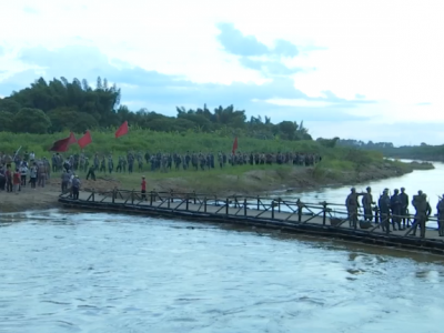 梅州V视丨《生死坚守》最大场景在兴宁拍摄完成！460多人参演送别红军