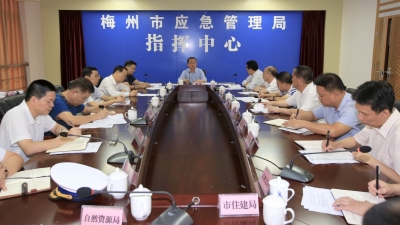 陈敏张爱军安排部署防汛抗灾工作：全力防汛抗灾 确保群众安全