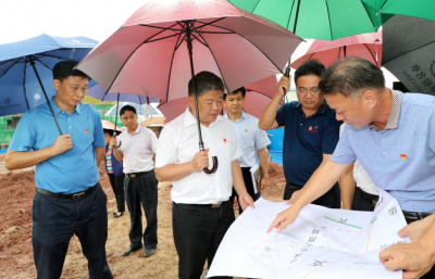 吴晖到河东工业区调研重点工业项目建设情况