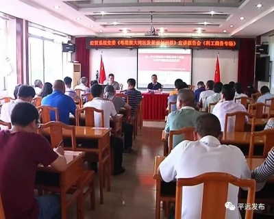 平远：各镇各部门举办《粤港澳大湾区发展规划纲要》宣讲，推动各项工作有序开展