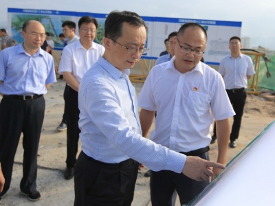 陈敏到梅县区督导重点项目建设：推动项目建设取得新突破新成效 