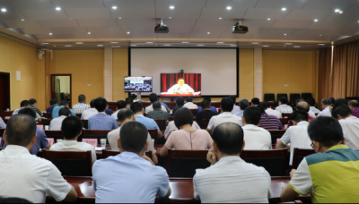 五华组织收看收听全市防灾救灾复产工作视频会议