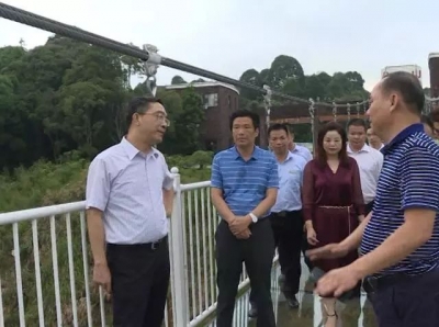 省文化和旅游厅调研组到丰顺县调研景区高风险项目 增强责任意识 筑牢安全防线