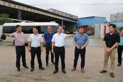 曾永祥廖茂忠率队督导土地矿产卫片违法图斑整改推进情况