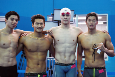 孙杨领衔中国队锁定东京奥运会男子4X200米自由泳接力门票