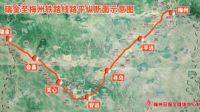 快看！事关瑞梅铁路（梅州段）项目建设！