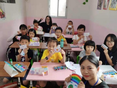 义教雁洋，情暖童心！这个特别的“最后一课”依旧有趣