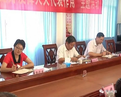 和选民代表面对面沟通！平远领导到各镇开展主题活动