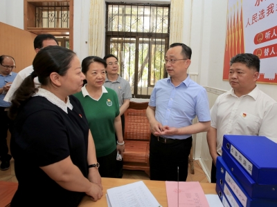 陈敏张爱军分别深入五华县梅县区开展“更好发挥人大代表作用”主题活动