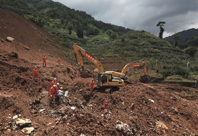 贵州水城山体滑坡遇难人数增至20人，仍有25人失联