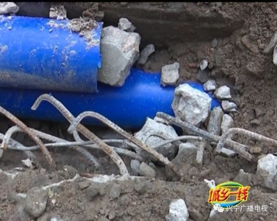 道路开挖一个多月迟迟不回填？施工方回应了...