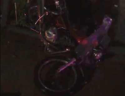 今天凌晨，丰顺汤坑一男子撞电杆身亡