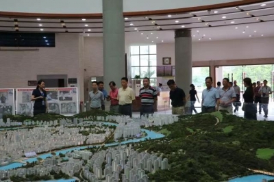 清远市佛冈县领导到大埔参观考察