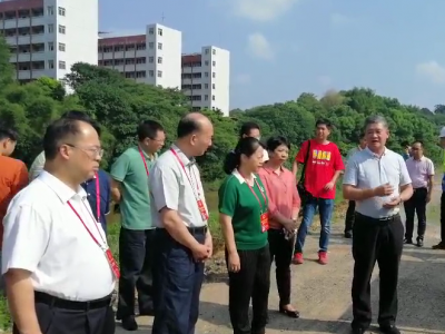 今天，省人大代表调研我市推进水污染防治工作