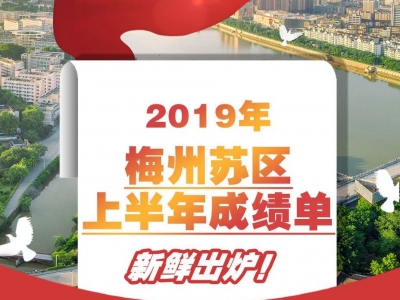 一图读懂梅州苏区“成绩单”，上半年怎么样？下半年怎么干？