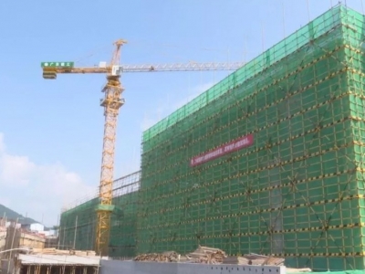 蕉岭县人民医院迁建工程建设得怎样了？来看…