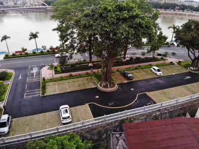 29个车位！缓解停车难！梅城滨江公园停车场开放