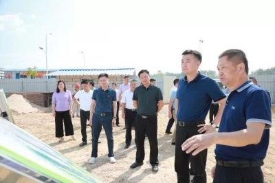 熊锋松调研韩江高陂水利枢纽工程征地拆迁和移民安置工作