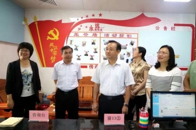 市退役军人事务局调研组到大埔调研：更好地服务退役军人