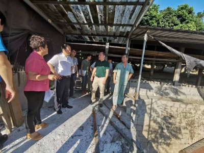 闫景军到丰顺县督办榕江北河污染治理工作