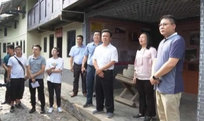 朱汉东到茶阳镇调研：抢抓老区苏区振兴发展机遇 充分盘活历史文化资源