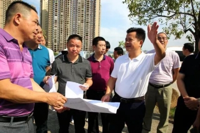 朱汉东到湖寮镇调研重点项目：抢抓良好施工机遇 加大推进力度