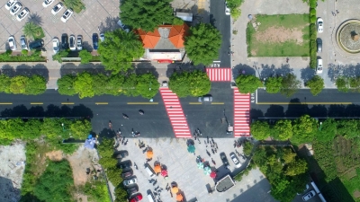 石板路变沥青路，“颜值”大提升！五华鸿云大道实现升级“变身”