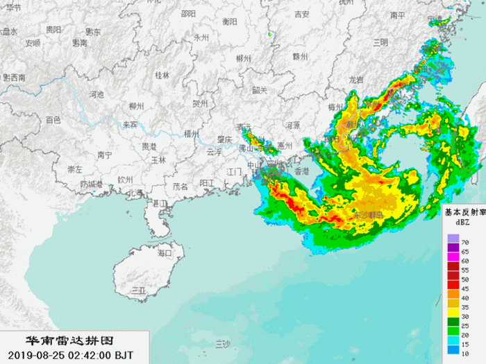今年第11号台风“白鹿”25日7时25分福建东山登陆