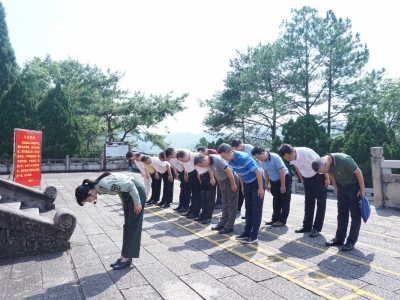 东莞市考察团到梅州调研红色资源保护利用