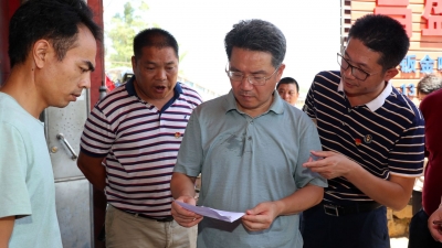 朱少辉督导台风“白鹿”防御工作：秉持生命至上安全第一理念 把工作做实做细做足 