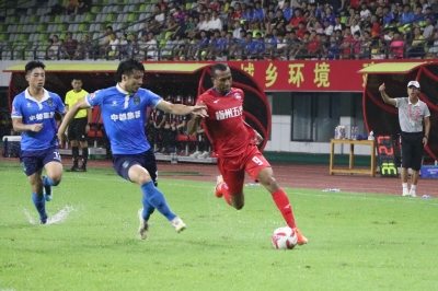 主场被南通支云1：1逼平  梅州客家遭遇六轮不胜