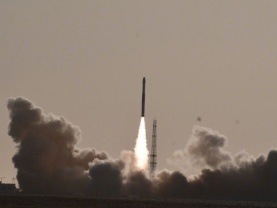 快舟一号甲运载火箭“一箭双星”发射成功