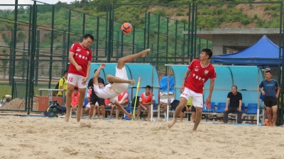 五华建成首个沙滩足球场，有了首支沙滩足球队！还迎来首次赛事...