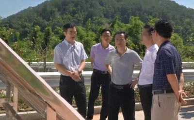 市政府督查组到大埔督导公路改造项目建设情况