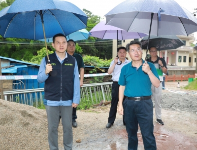 国家防总工作组到五华检查指导台风“白鹿”防御工作