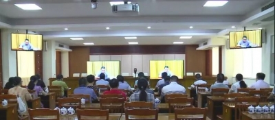 大埔收听收看省部署实施职业技能提升行动电视电话会议