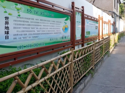 斑驳旧墙变身“街巷文化墙”！梅江区这里文明风景独好