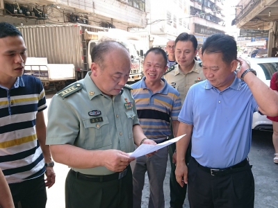 彭延虎到梅江区调研创文工作：打好创文工作的人民战争 